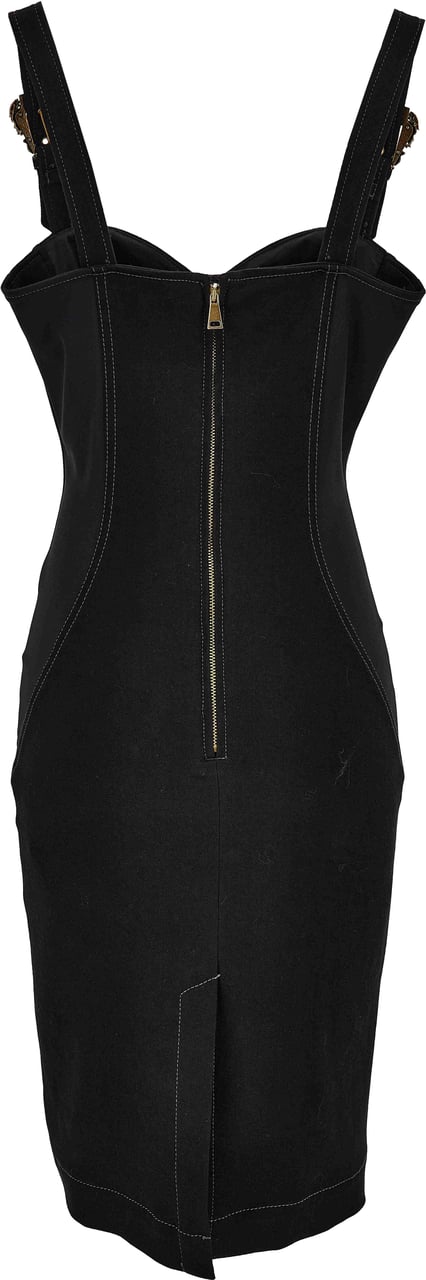 Versace Dresses Black Zwart