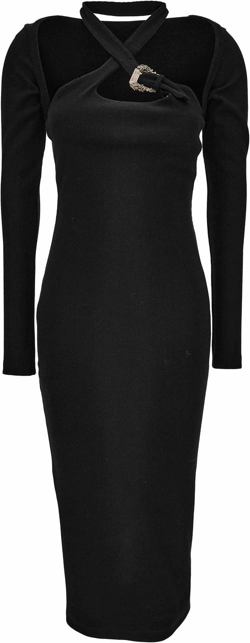 Versace Dresses Black Zwart