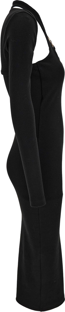 Versace Dresses Black Zwart