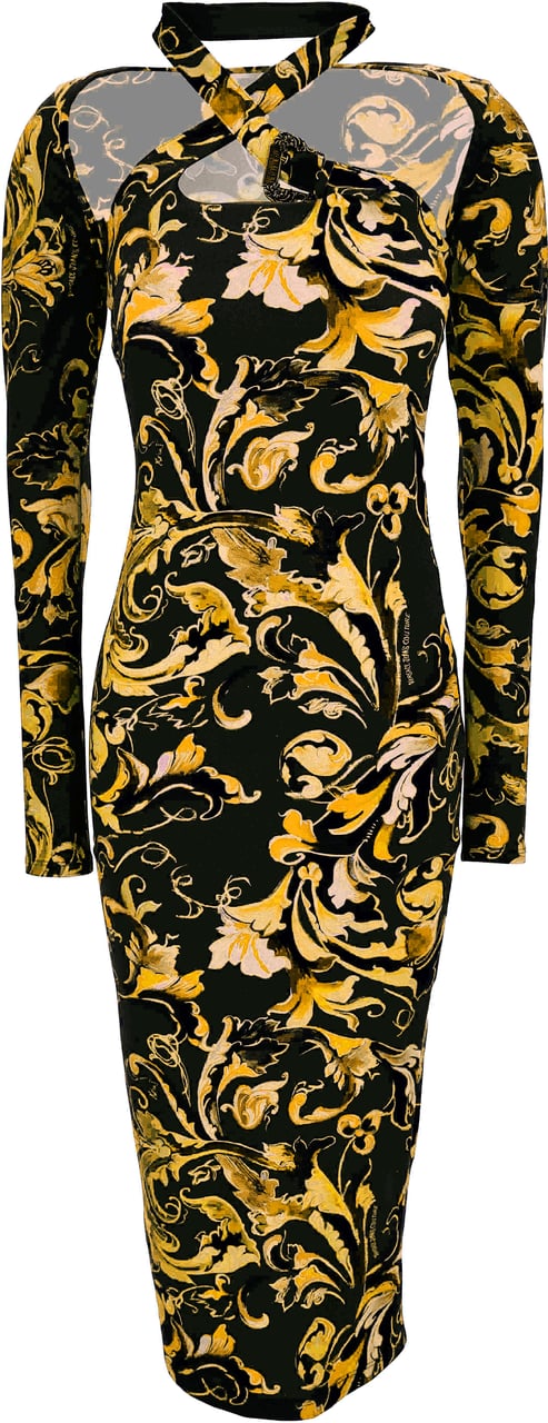 Versace Dresses Black Zwart