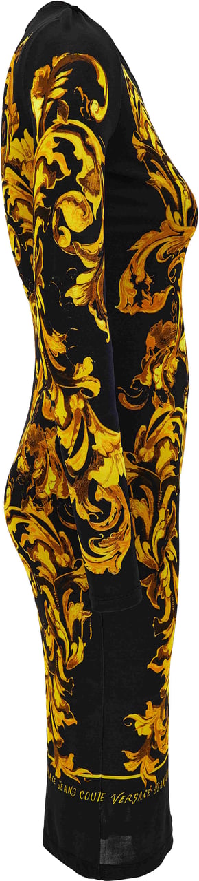 Versace Dresses Black Zwart