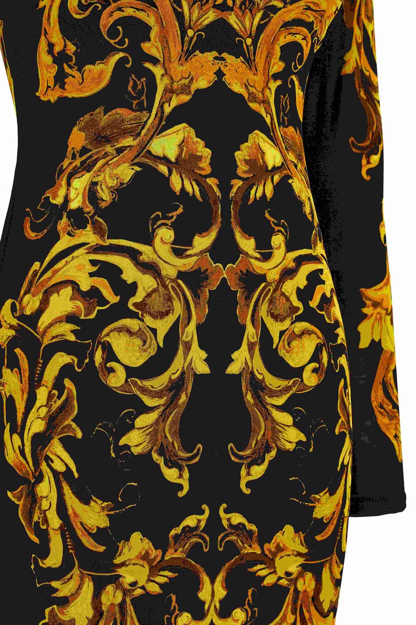 Versace Dresses Black Zwart