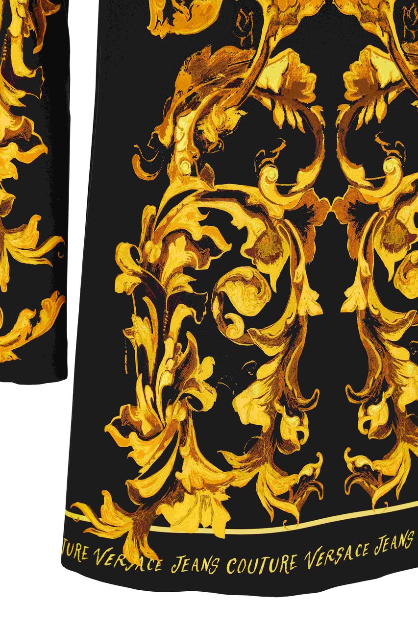 Versace Dresses Black Zwart