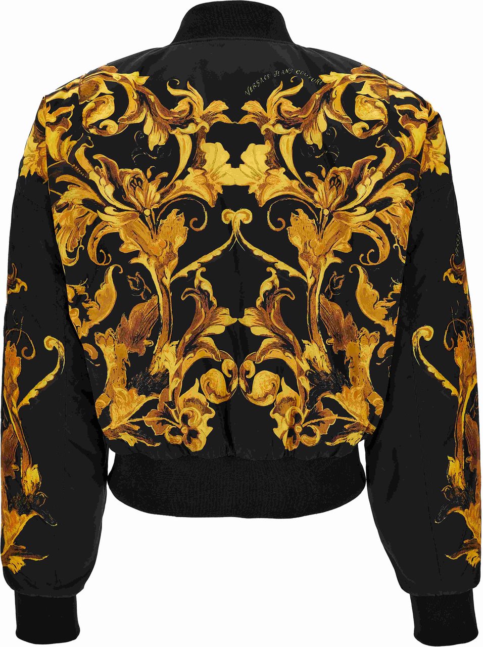 Versace Coats Black Zwart