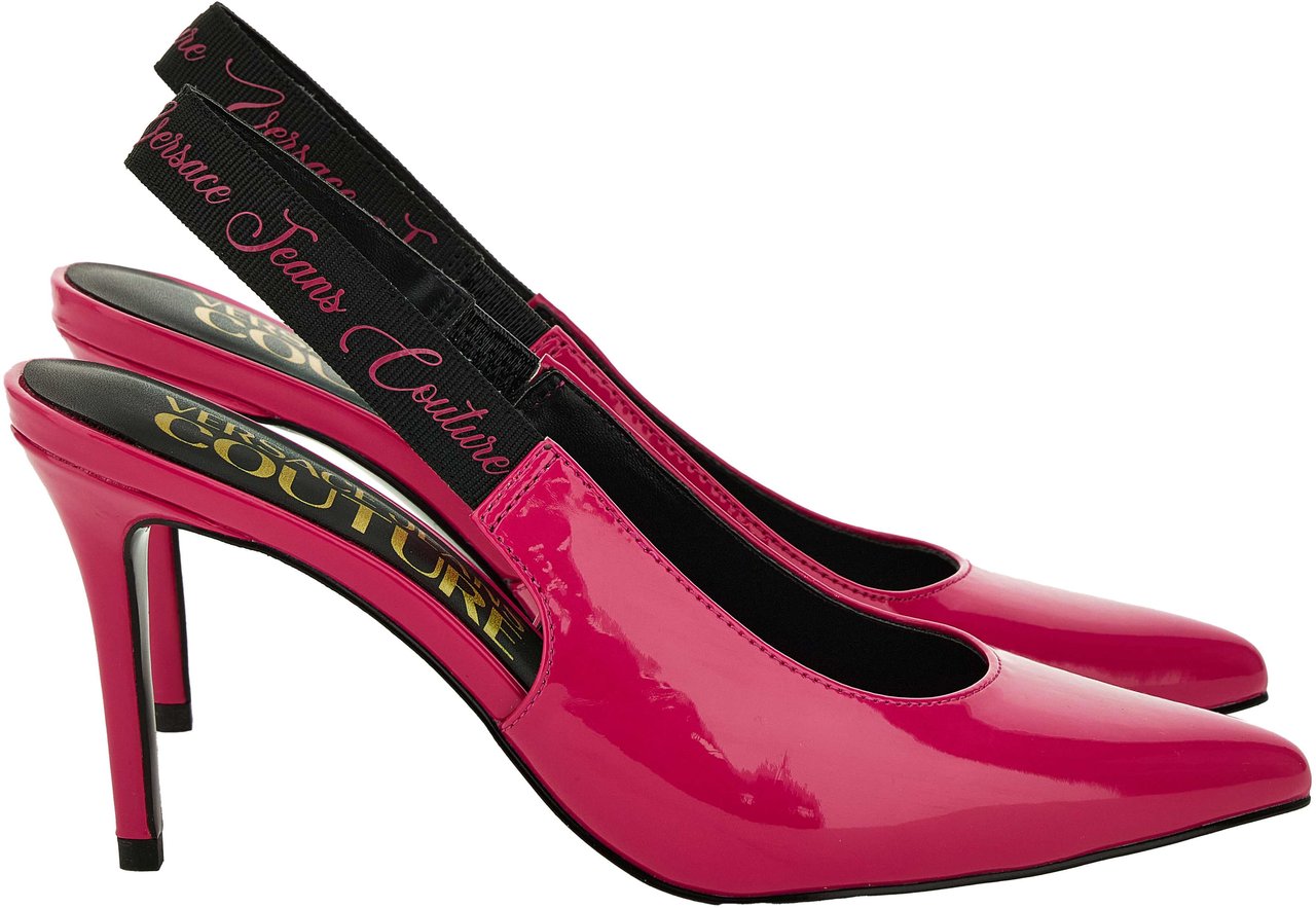 Versace Flat Shoes Pink Roze