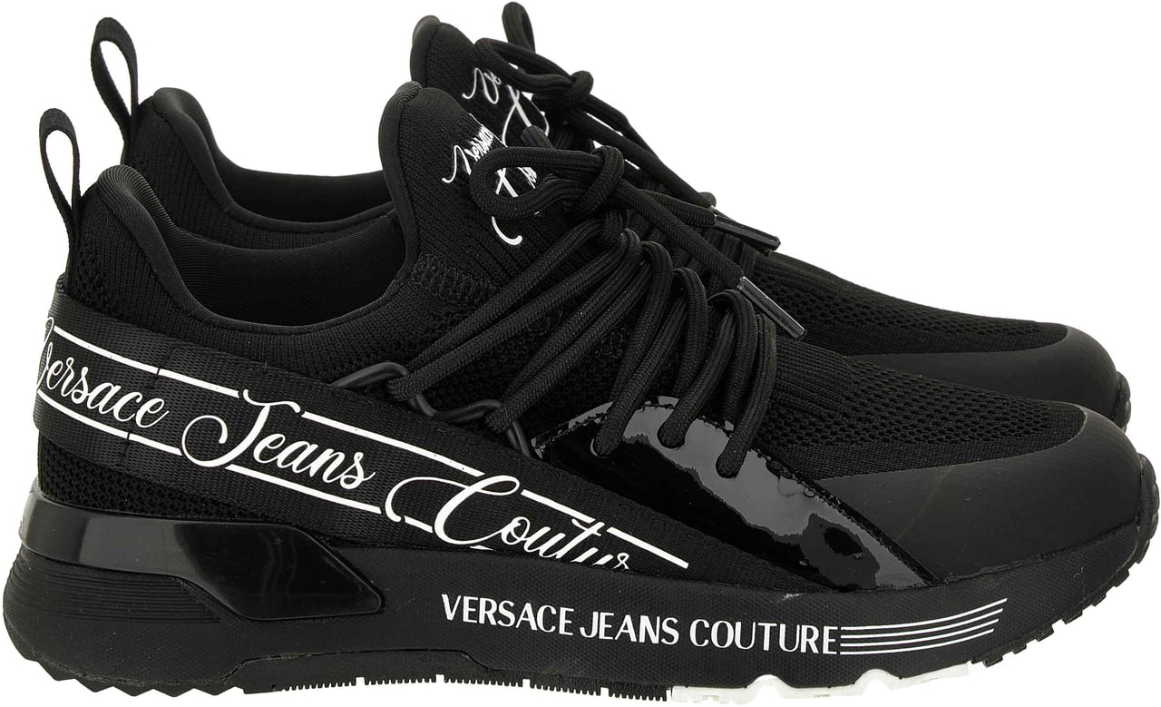 Versace Sneakers Black Zwart