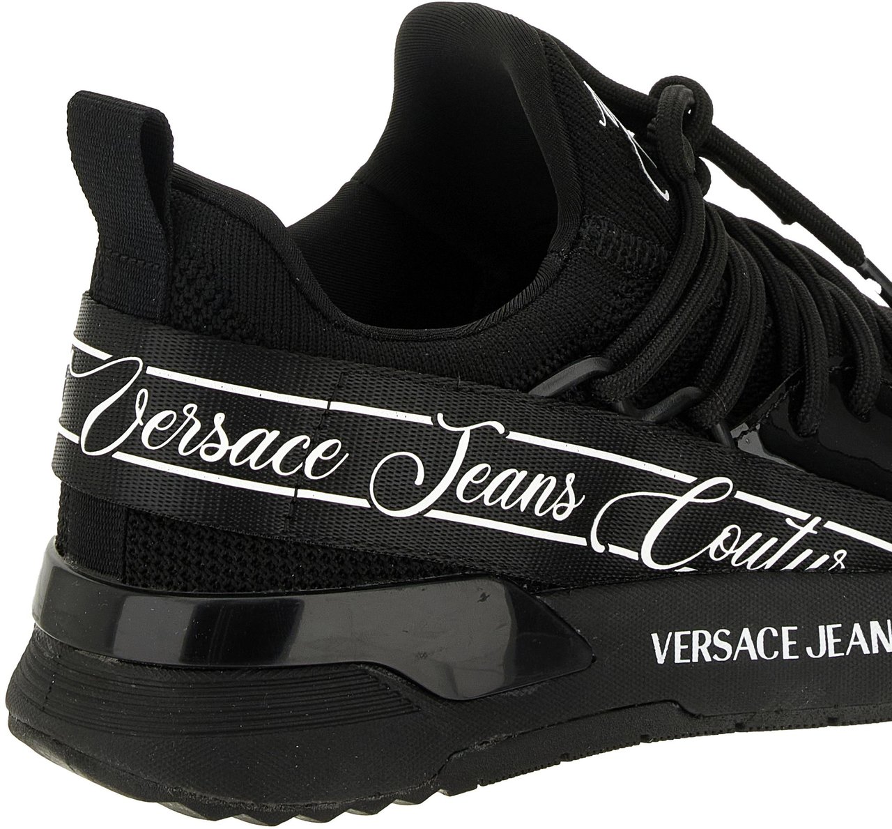 Versace Sneakers Black Zwart