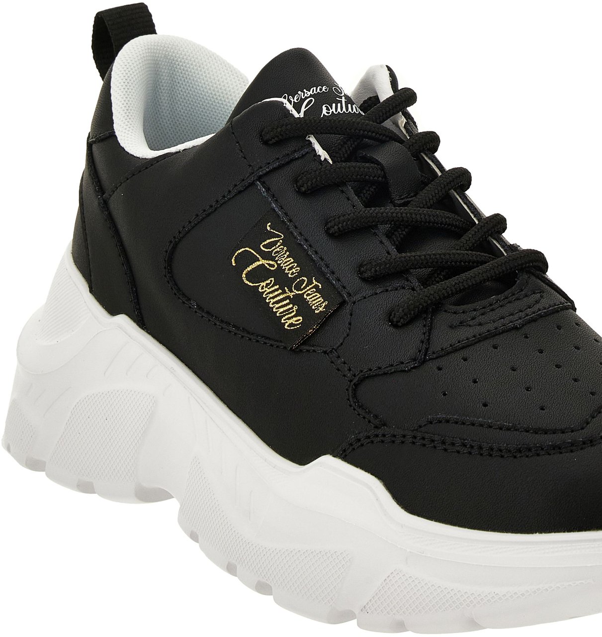 Versace Sneakers Black Zwart