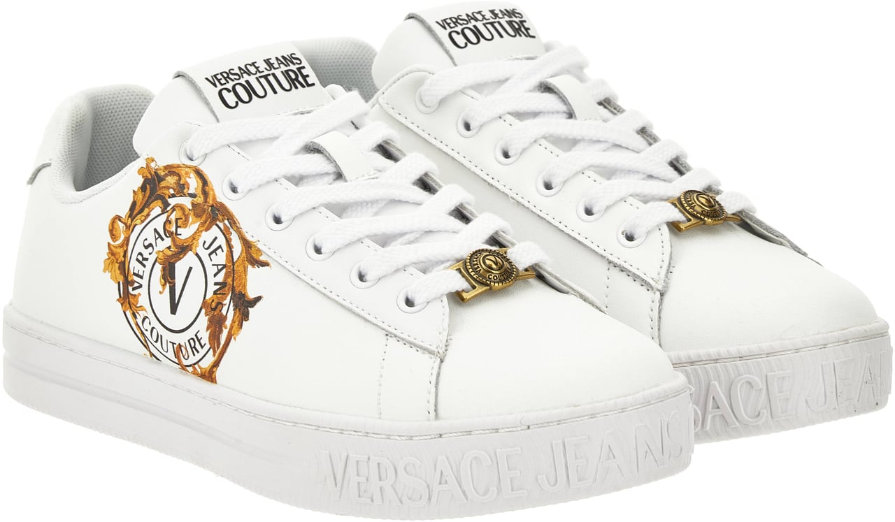 Versace Sneakers White Wit
