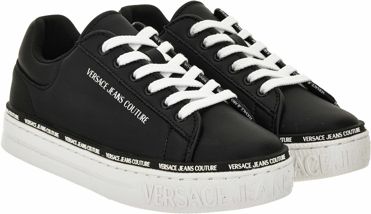 Versace Sneakers Black Zwart