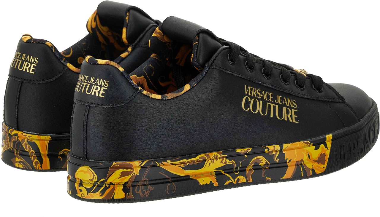 Versace Sneakers Black Zwart