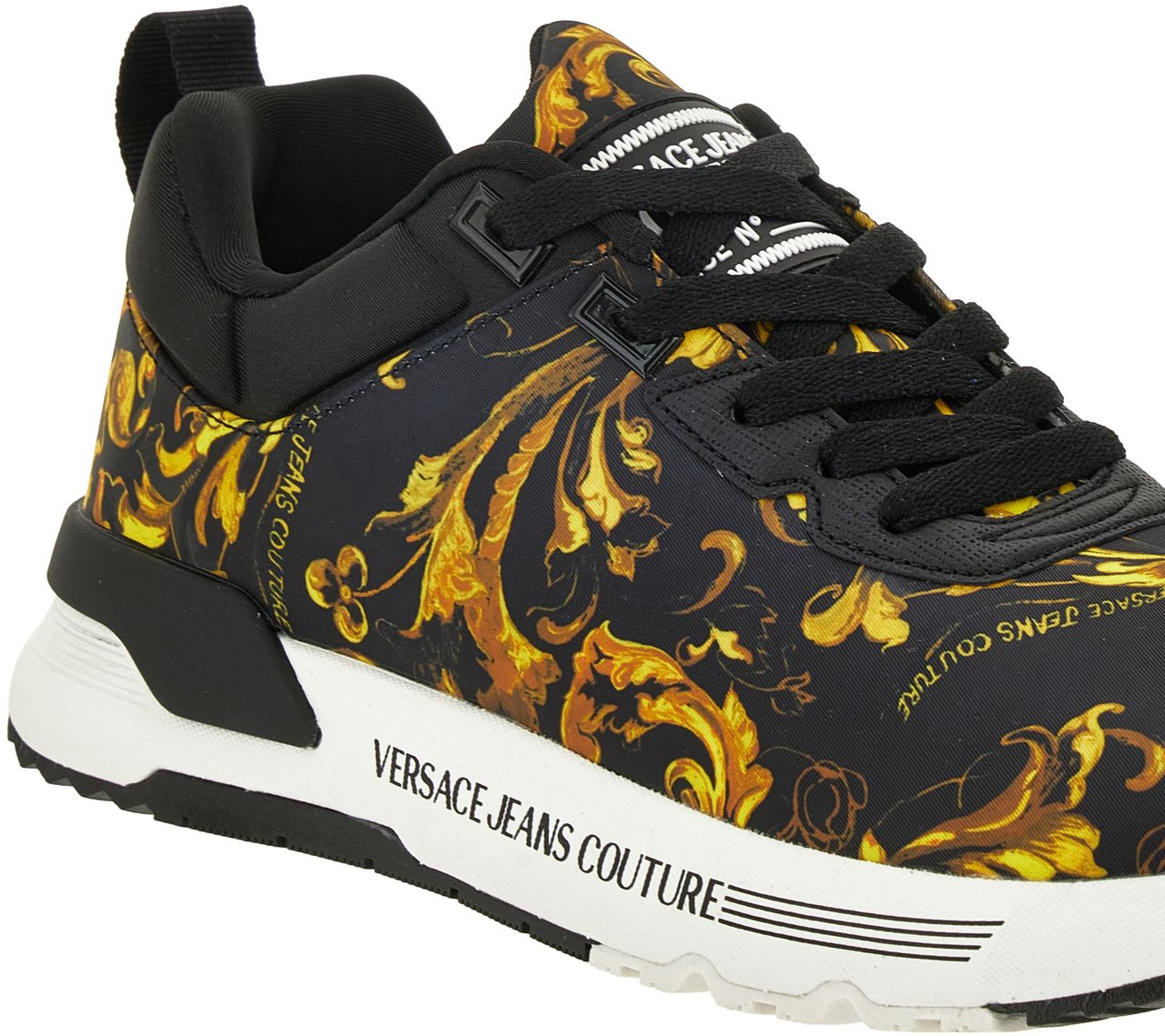 Versace Sneakers Black Zwart