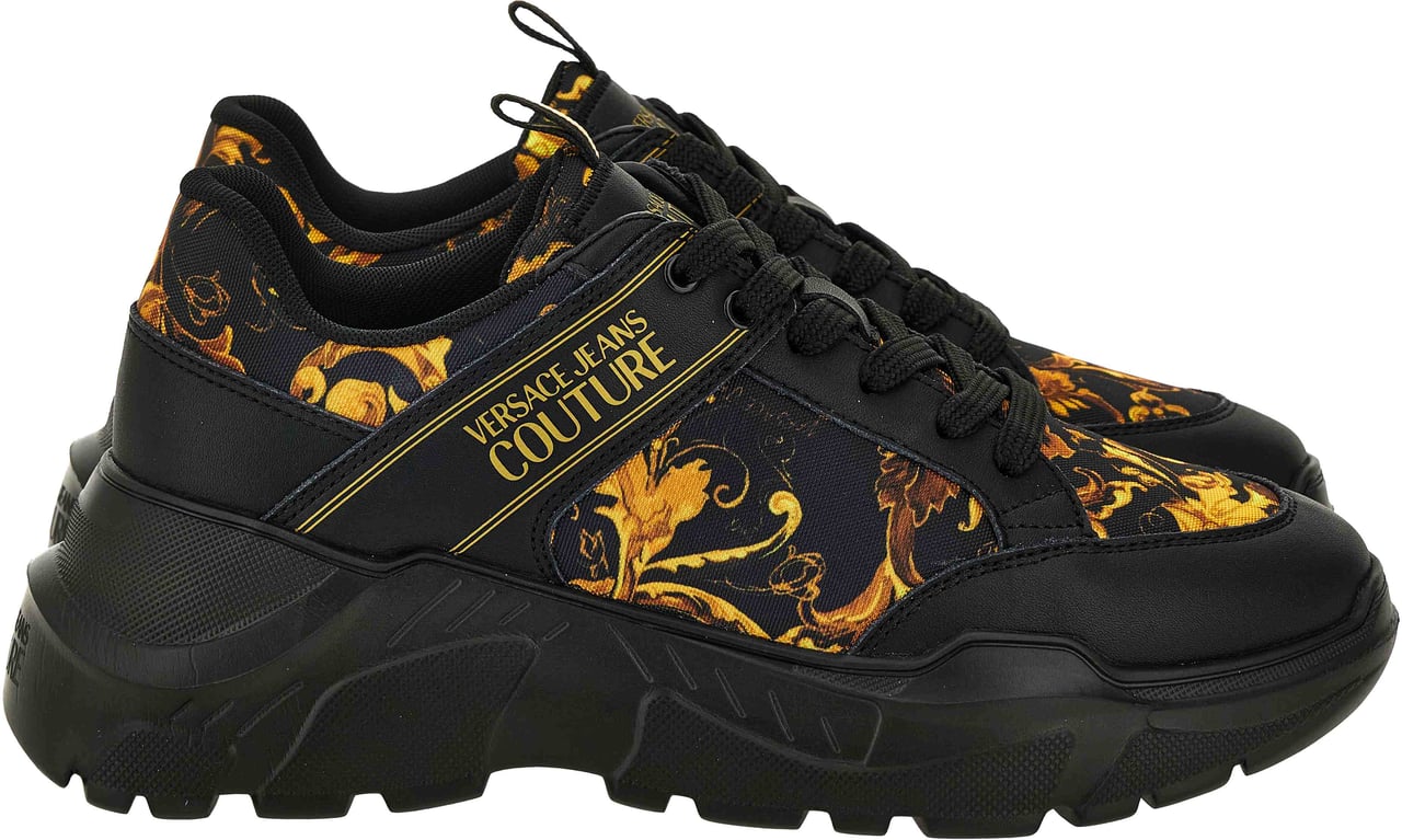 Versace Sneakers Black Zwart