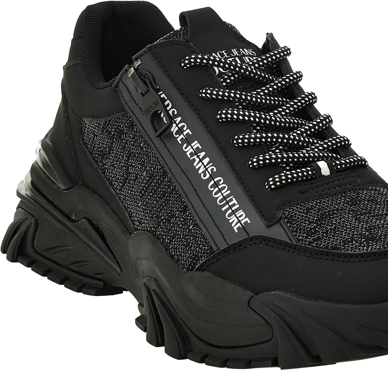 Versace Sneakers Black Zwart