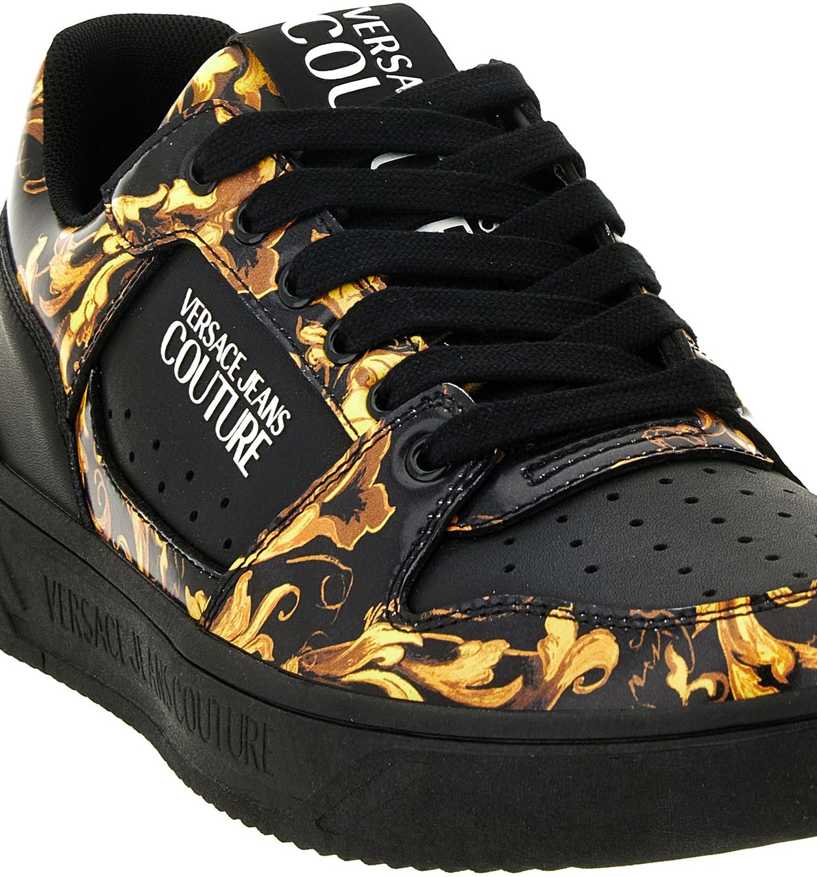 Versace Sneakers Black Zwart