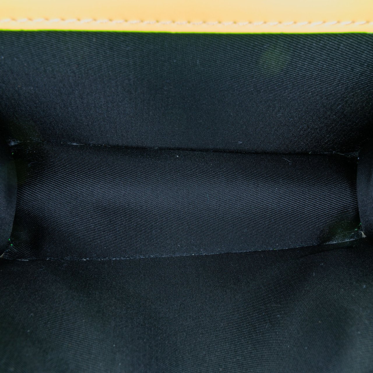 Versace Leather La Medusa Crossbody Geel