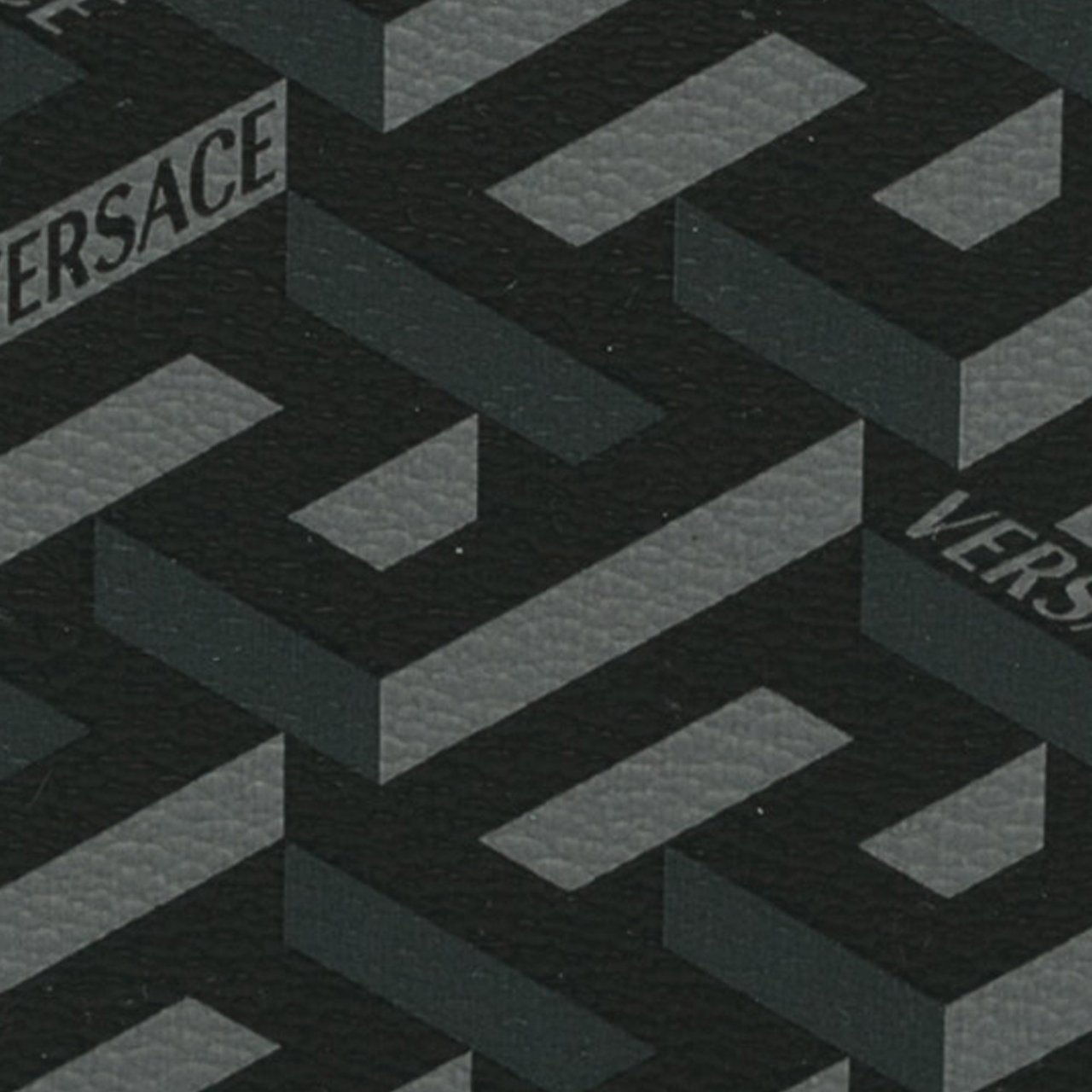 Versace La Greca Small Wallet Zwart