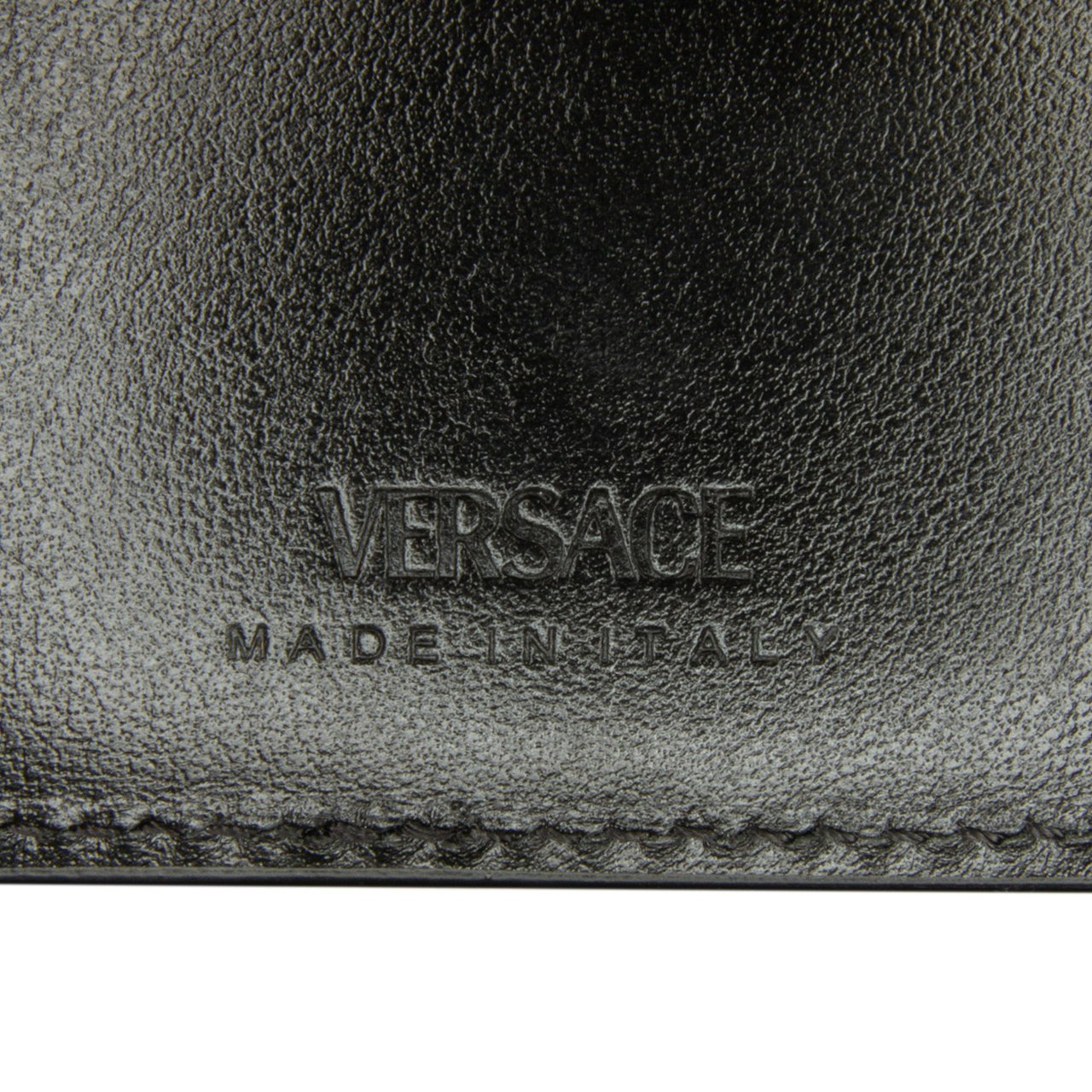 Versace La Greca Small Wallet Zwart