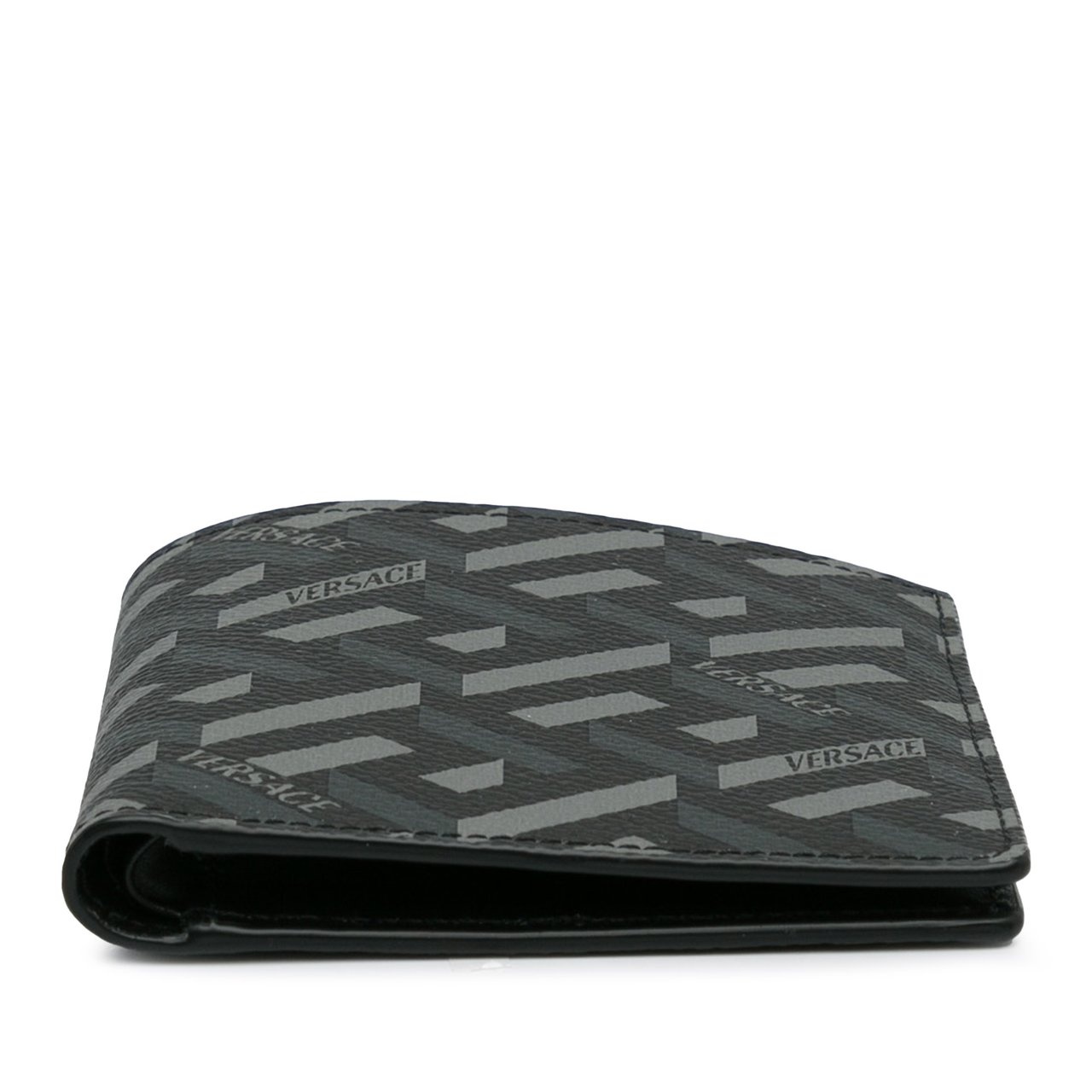 Versace La Greca Small Wallet Zwart