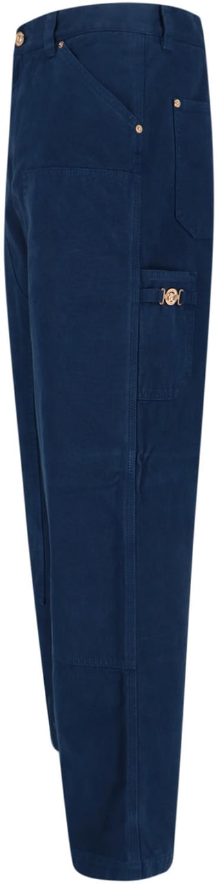 Versace "Carpenter" Pants – Blue Neutraal