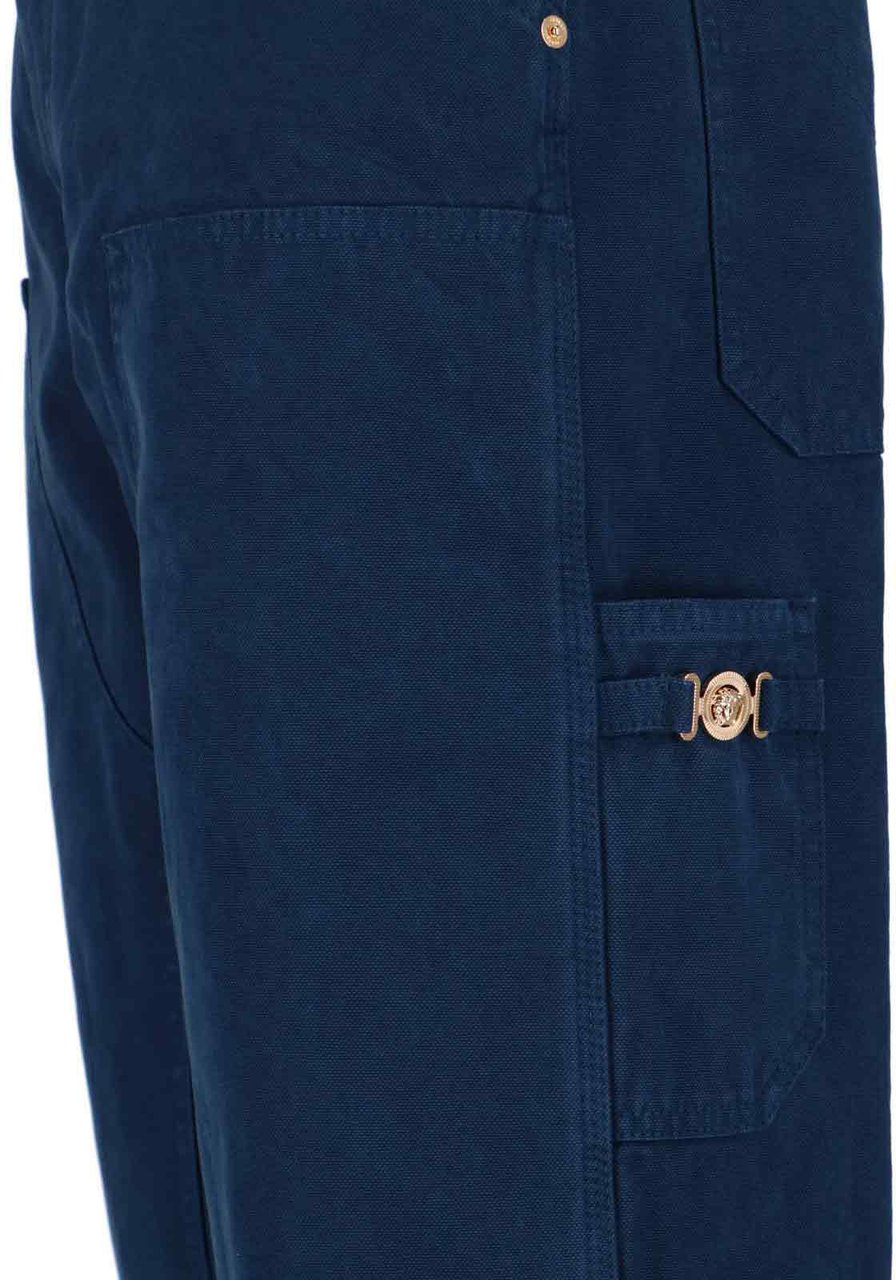 Versace "Carpenter" Pants – Blue Neutraal