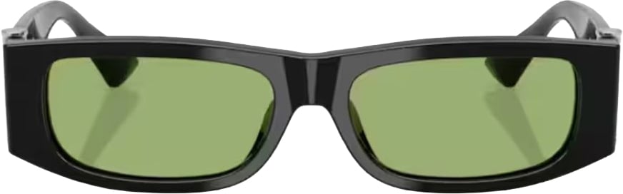 Versace 0Ve4476U Medusa Glam Medusa Glam Rectangular Sunglasses Groen