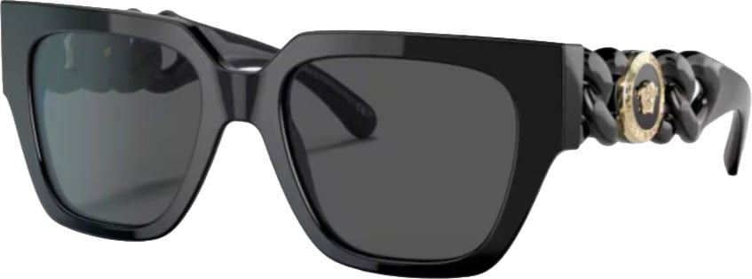 Versace 0ve4409 Oversized Square Frame Sunglasses Grijs