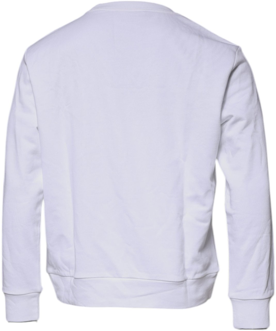 Versace White Medusa Embroidery Crew Neck Pullover Sweater Wit