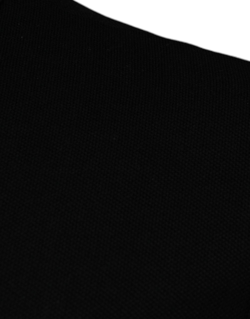 Versace Black Viscose Collared Polo Short Sleeves T-shirt Zwart