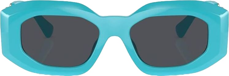 Versace Blue Acetate Sunglasses Blauw