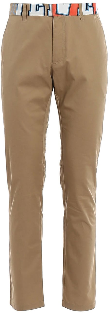 Versace Versace Compilation Chino Trousers Beige