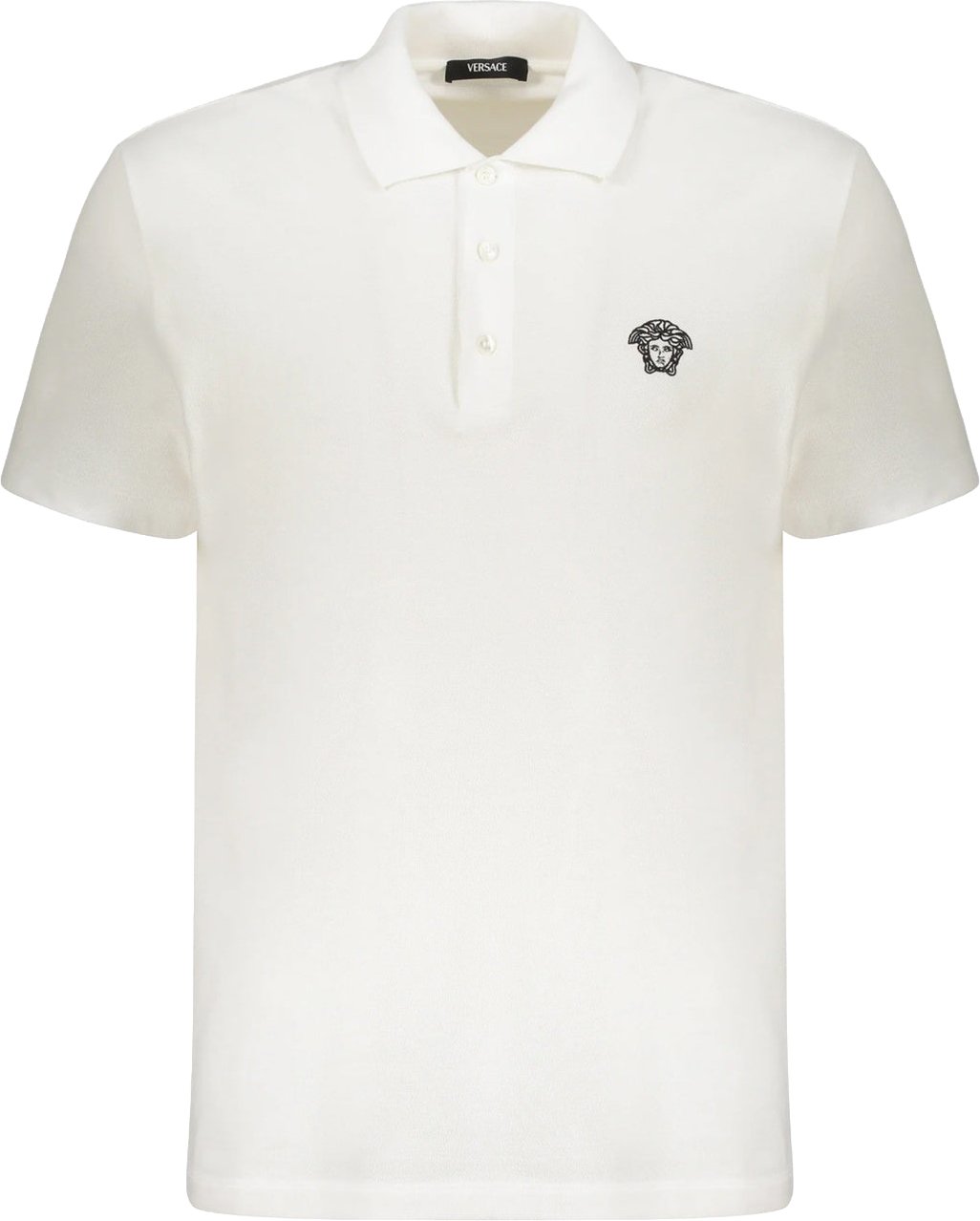 Versace Logo Polo T-shirt Wit