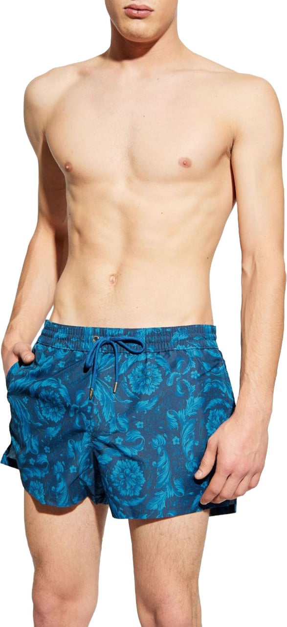 Versace Sea Clothing Petrole Blue / Noir Navy