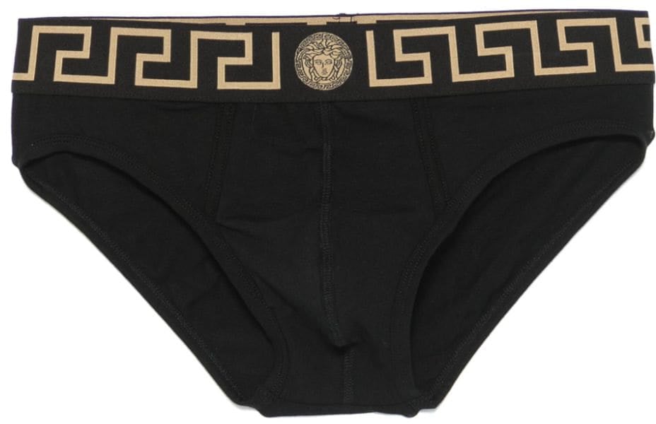 Versace Underwear Black/Gold Zwart