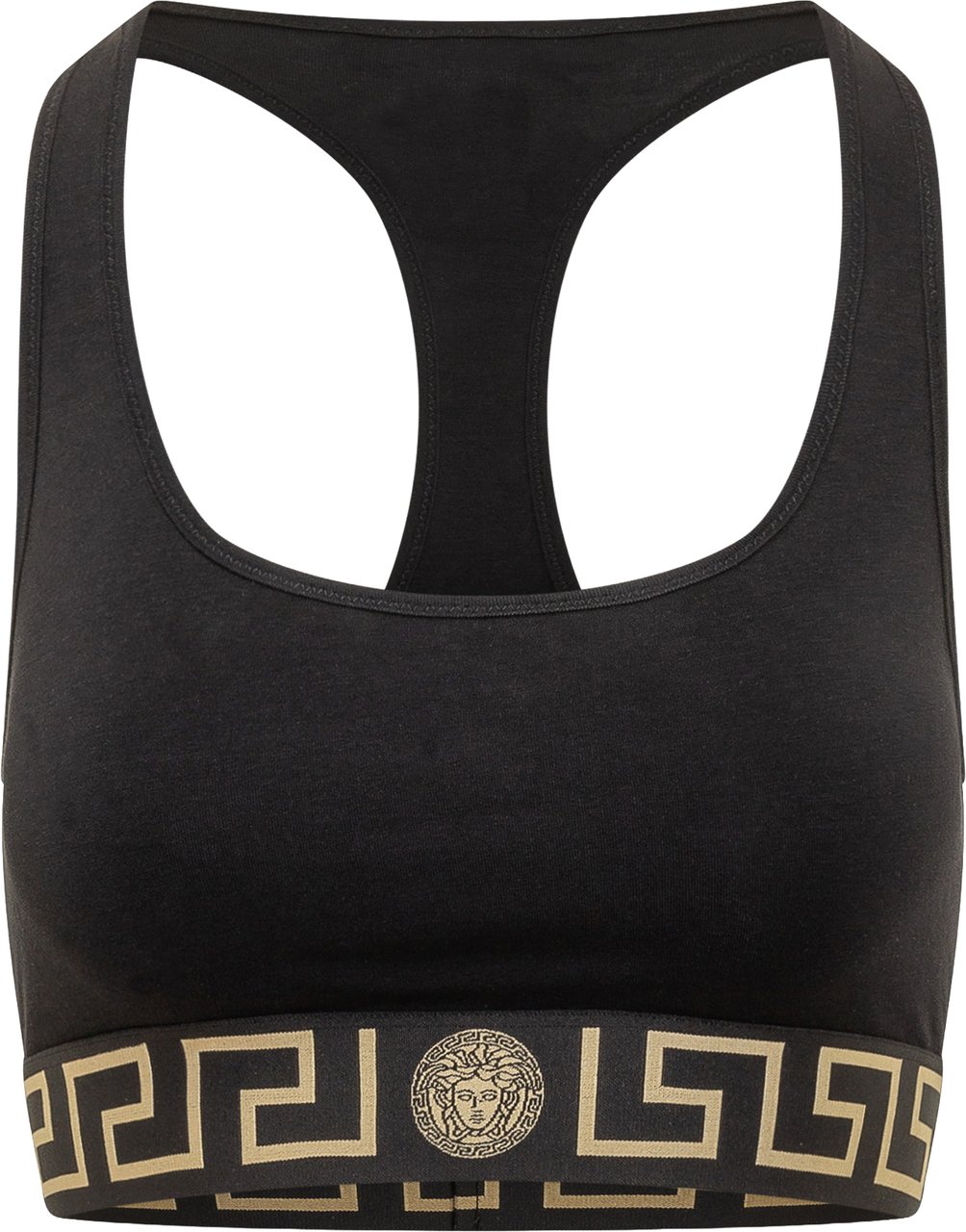 Versace Bra con Fascia Decorata Zwart