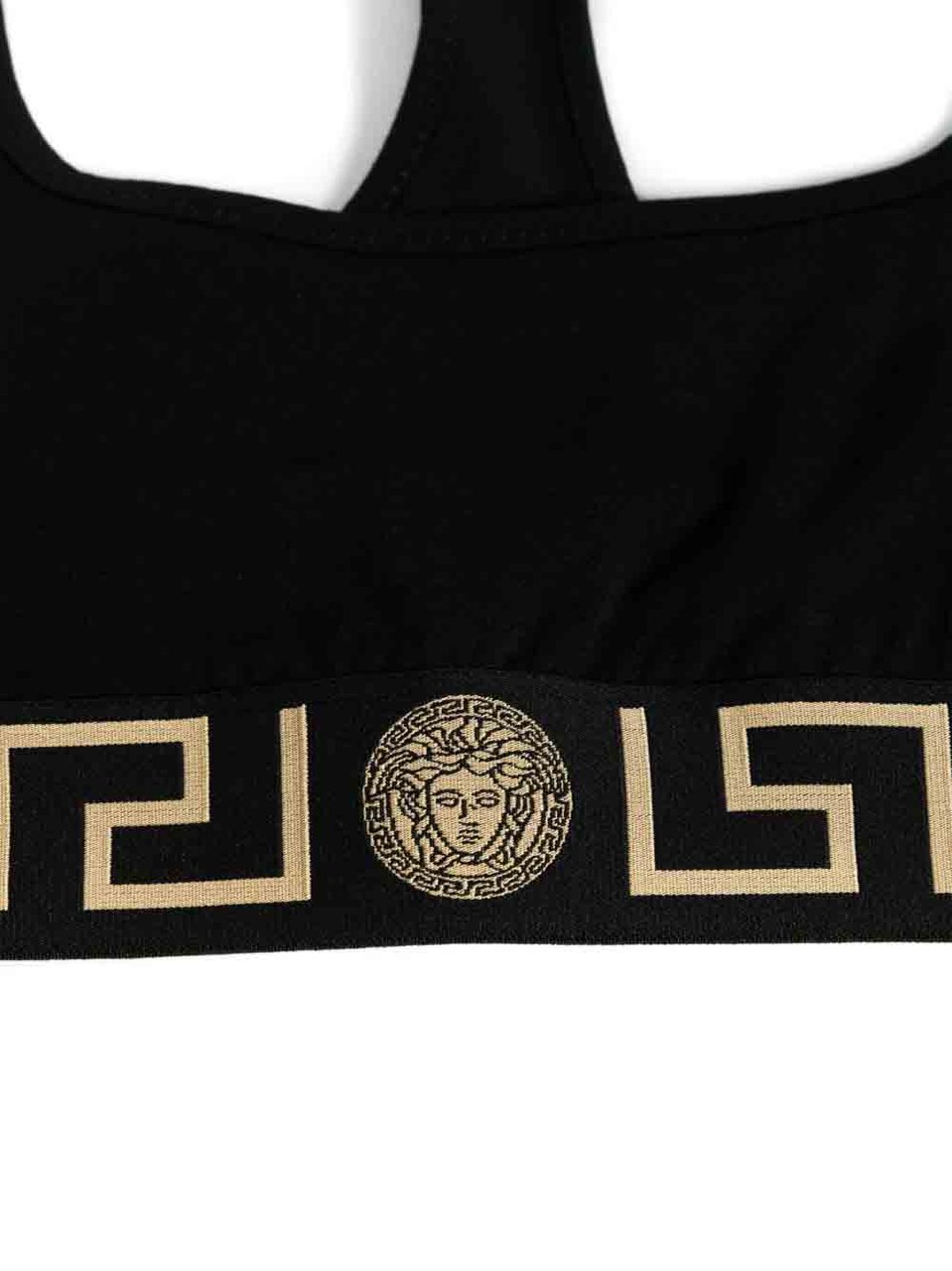 Versace Top Black Zwart