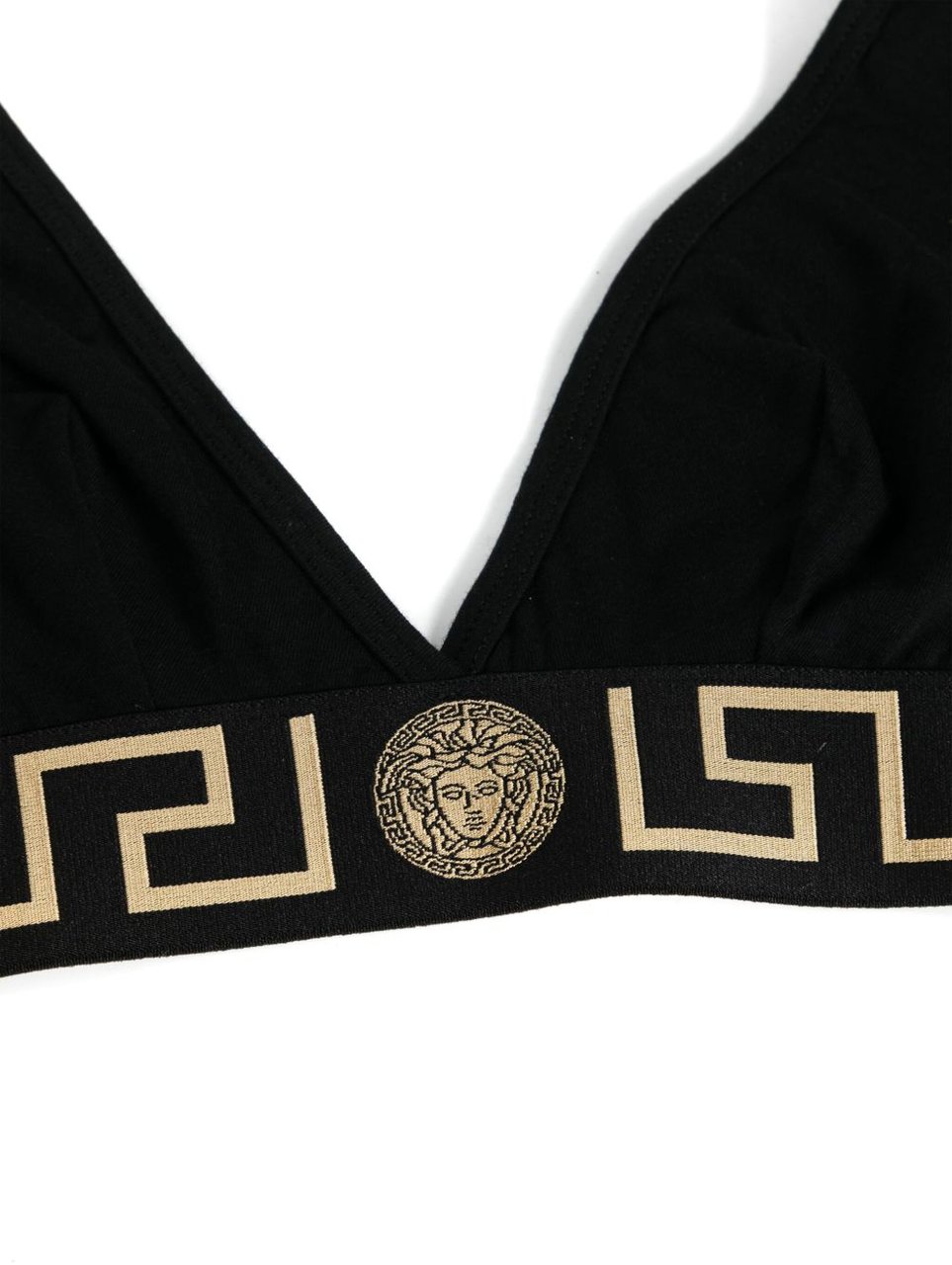 Versace Top Black Zwart