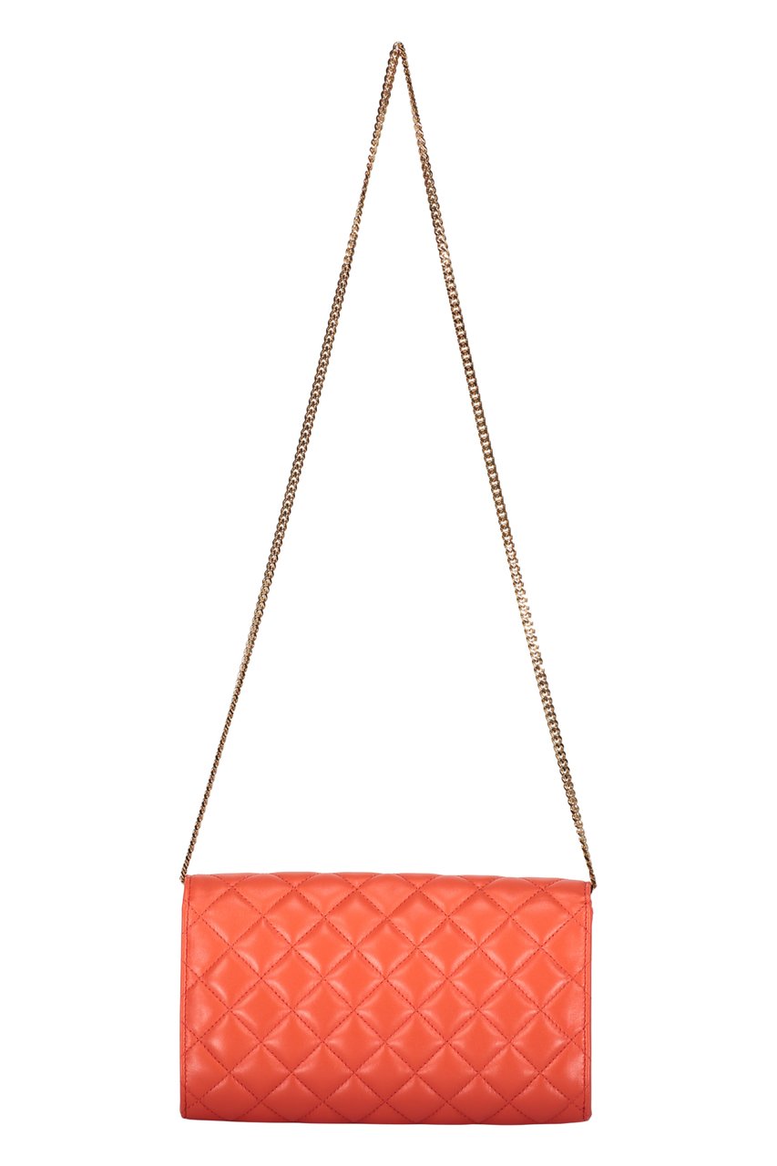 Versace Leather crossbody bag Rood