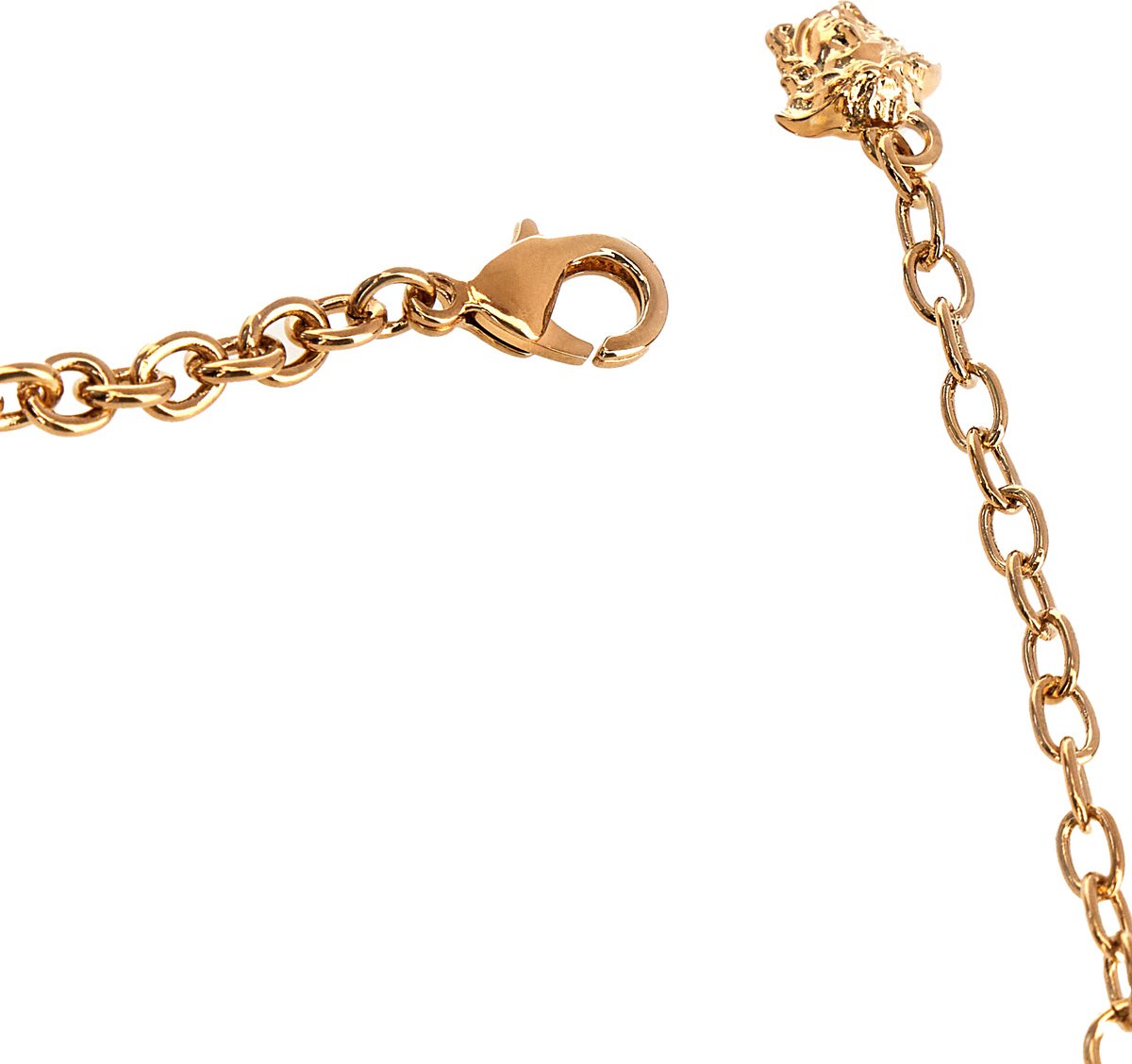 Versace Versace Gold metal Testa di Medusa necklace Goud