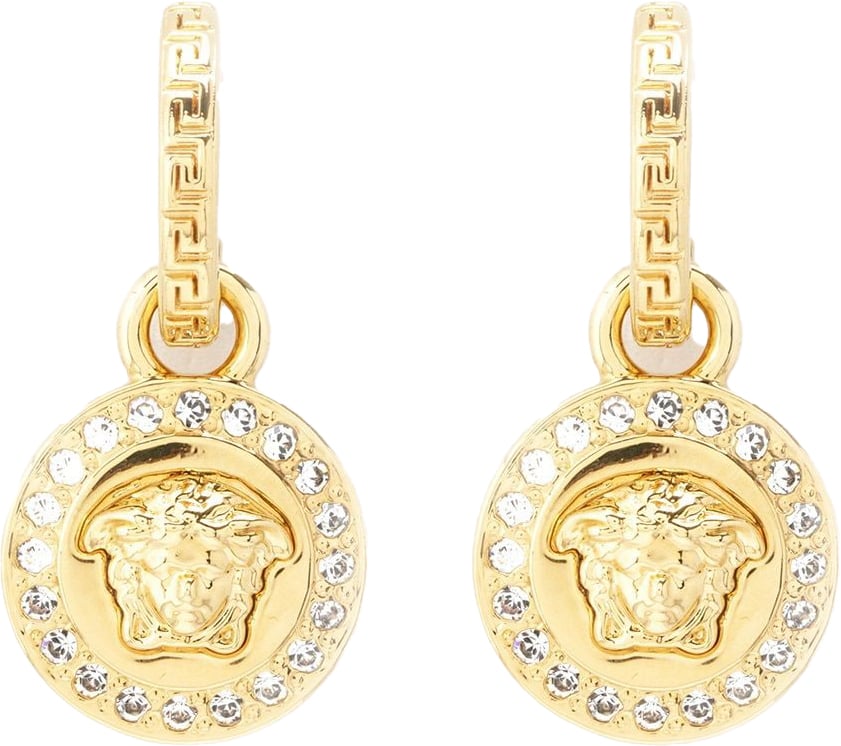 Versace Earring Medusa Bianco Wit
