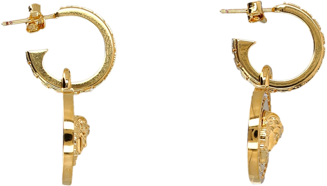 Versace Earring Medusa Bianco Wit