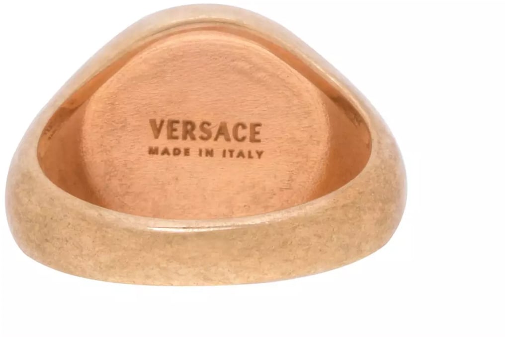 Versace La Medusa Tribute Logo Ring Goud