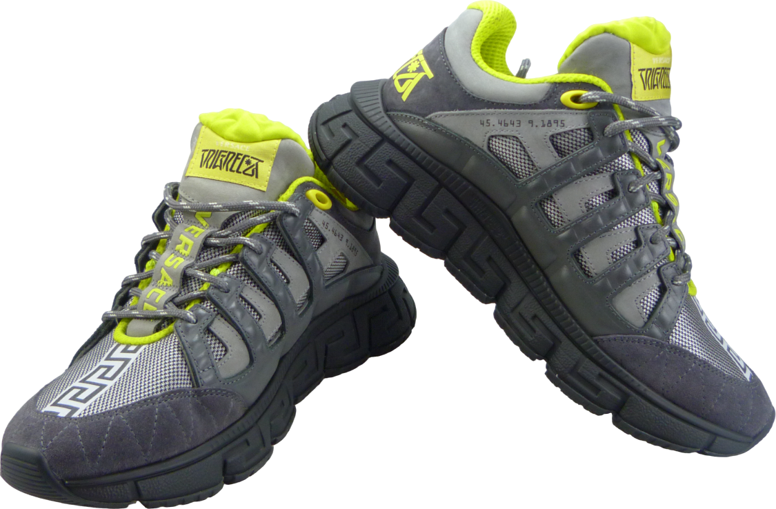 Versace Sneaker Trigreca Grey Grijs