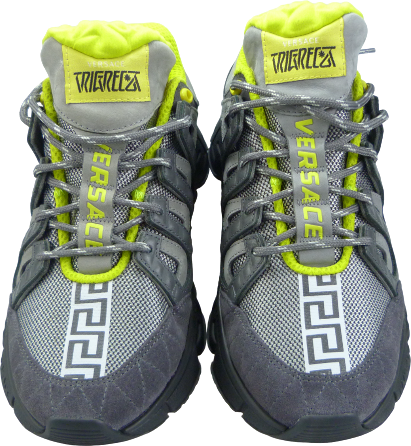 Versace Sneaker Trigreca Grey Grijs