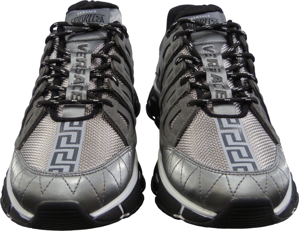 Versace Sneakers Trigreca Argento Zilver