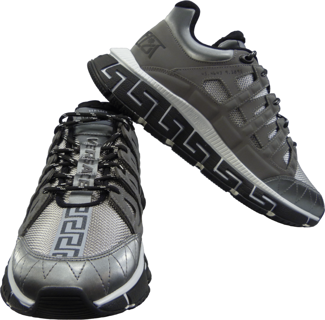 Versace Sneakers Trigreca Argento Zilver