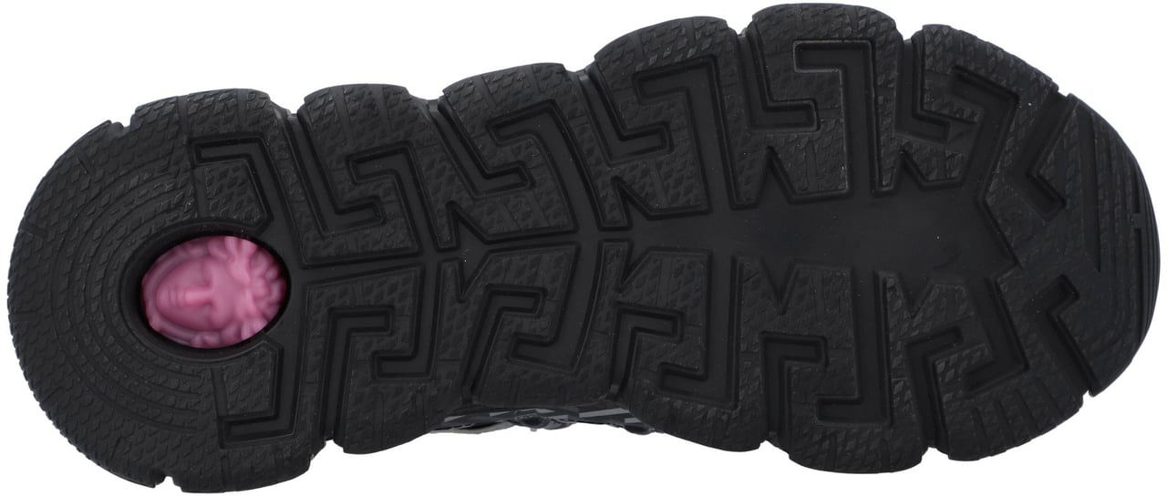 Versace Trigreca 'La Greca - Black Pink' Zwart