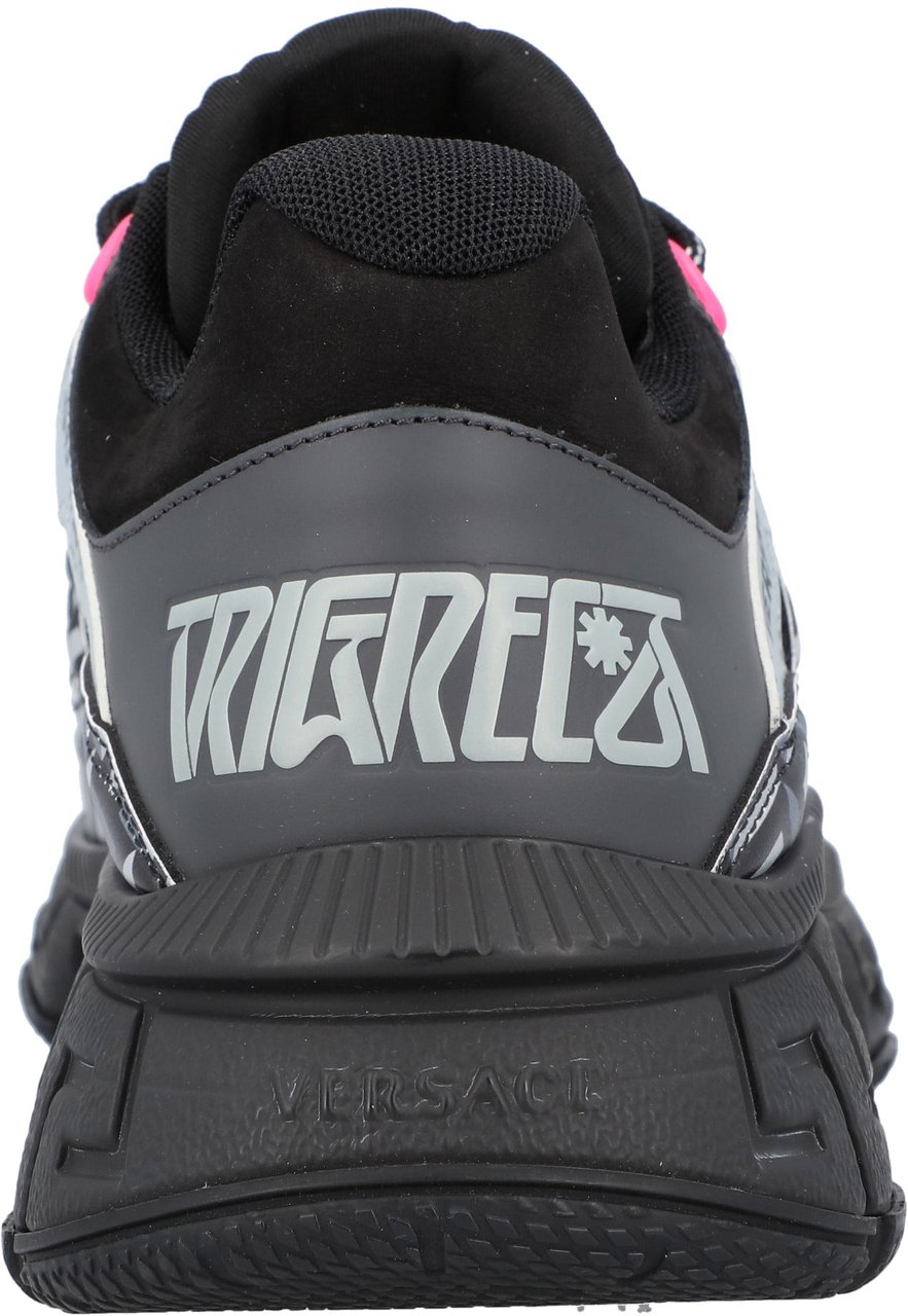 Versace Trigreca 'La Greca - Black Pink' Zwart