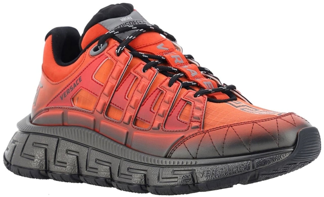 Versace Versace Trigreca Sneakers Oranje