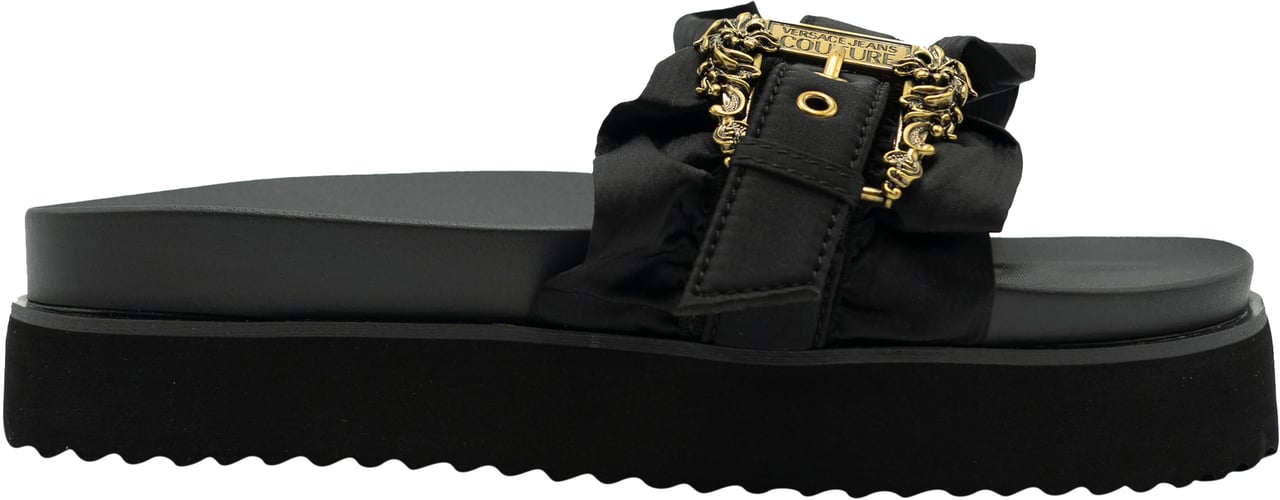 Versace Jeans Couture Fondo Arizona DIS SM5 Slippers Zwart